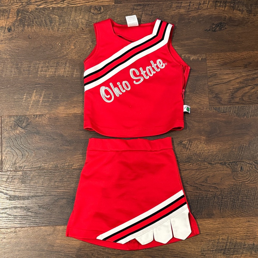 Ohio State Cheerleader Outfit